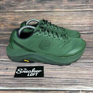 Topo Athletic Ultraventure 3 Men's Green Athletic Trail Running Shoes Size 9.5